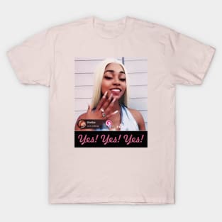 Yes Yes Yes | Strong woman | Ice Cream So Good | Gang gang | Back to School | Dorm decor | College shirt | TikTok Pinkydoll NPC T-Shirt